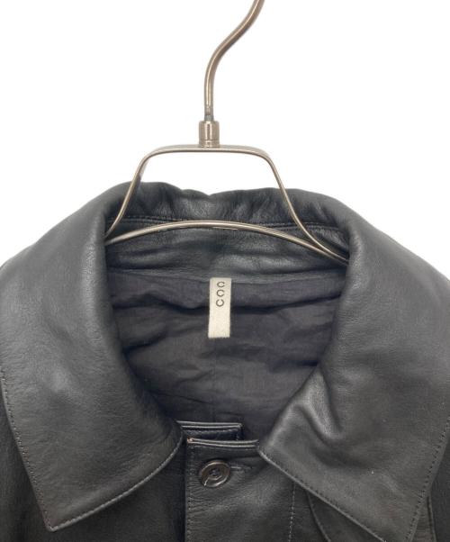 CCU（シーシーユー）CCU (シーシーユー) MAC LEATHER COAT ブラック サイズ:SIZE 1の古着・服飾アイテム