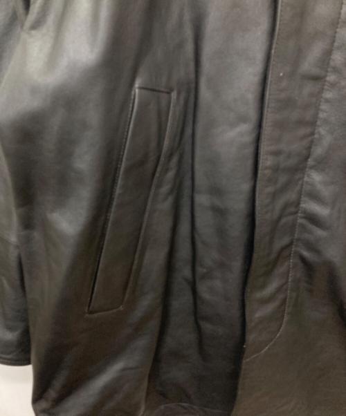 CCU（シーシーユー）CCU (シーシーユー) MAC LEATHER COAT ブラック サイズ:SIZE 1の古着・服飾アイテム