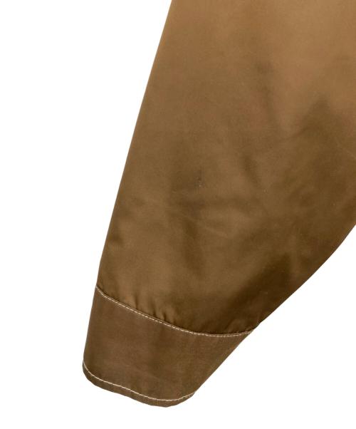 stussy（ステューシー）stussy (ステューシー) Stripe Zip ブラウン サイズ:Lの古着・服飾アイテム