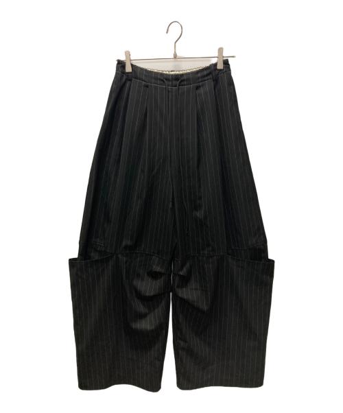 MAISON SPECIAL（メゾンスペシャル）MAISON SPECIAL (メゾンスペシャル) Suching Work Pants ブラック サイズ:38の古着・服飾アイテム