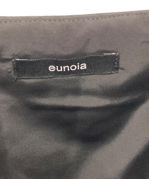 eunoia（ユノイア）eunoia (ユノイア) ribbon padding vest ブラック サイズ:表記なしの古着・服飾アイテム