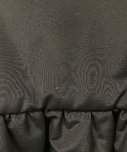 eunoia（ユノイア）eunoia (ユノイア) ribbon padding vest ブラック サイズ:表記なしの古着・服飾アイテム