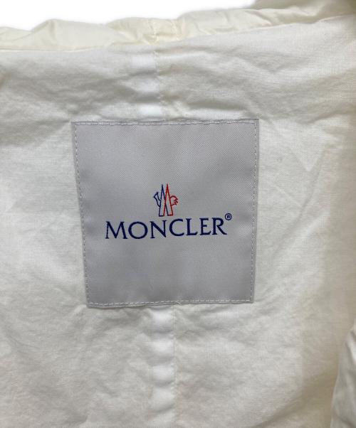 MONCLER（モンクレール）MONCLER (モンクレール) SUIR GIUBBOTTO ナイロンダブルジップジャケット ホワイト サイズ:1の古着・服飾アイテム