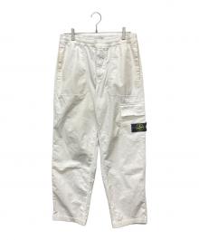 STONE ISLAND（ストーンアイランド）の古着「PANTALONE LOOSE CARGO PANTS」｜ホワイト