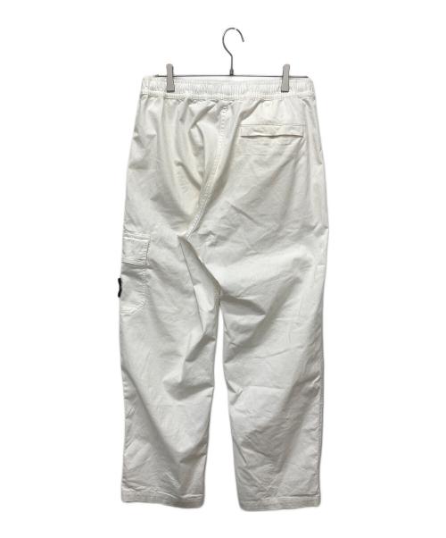 STONE ISLAND（ストーンアイランド）STONE ISLAND (ストーンアイランド) PANTALONE LOOSE CARGO PANTS ホワイト サイズ:W33の古着・服飾アイテム