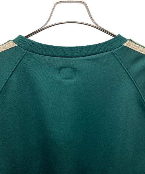 Needles（ニードルズ）Needles (ニードルズ) TRACK CREW NECK SHIRT グリーン サイズ:Mの古着・服飾アイテム