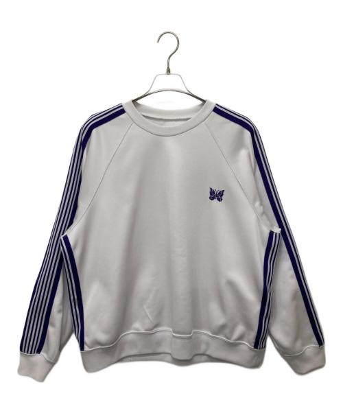 Needles（ニードルズ）Needles (ニードルズ) TRACK CREW NECK SHIRT グレー サイズ:Mの古着・服飾アイテム