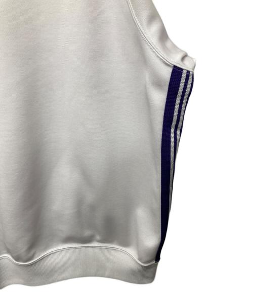 Needles（ニードルズ）Needles (ニードルズ) TRACK CREW NECK SHIRT グレー サイズ:Mの古着・服飾アイテム