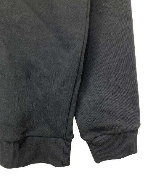 GIVENCHY（ジバンシィ）GIVENCHY (ジバンシィ) Embroidered Striped Loopback/ロゴ刺繍スウェット ブラック サイズ:Sの古着・服飾アイテム