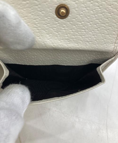 GUCCI（グッチ）GUCCI (グッチ) OPHIDIA/2つ折り財布 ベージュの古着・服飾アイテム