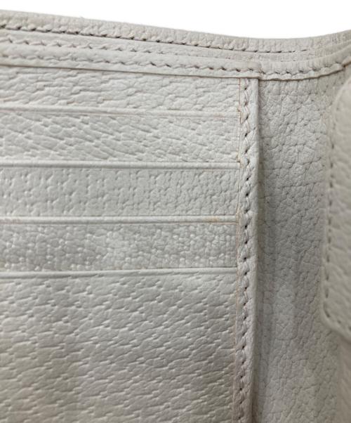 GUCCI（グッチ）GUCCI (グッチ) OPHIDIA/2つ折り財布 ベージュの古着・服飾アイテム