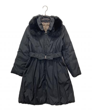 エムズグレイシー　ダウンコート　リバーシブル　黒　カーキ　m's gracy 中古・古着通販】M'S GRACY (エムズグレイシー) リバーシブルダウン