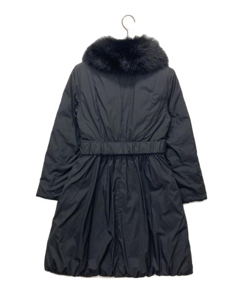 M'S GRACY（エムズグレイシー）M'S GRACY (エムズグレイシー) フォックスファーダウンコート ブラック サイズ:40の古着・服飾アイテム