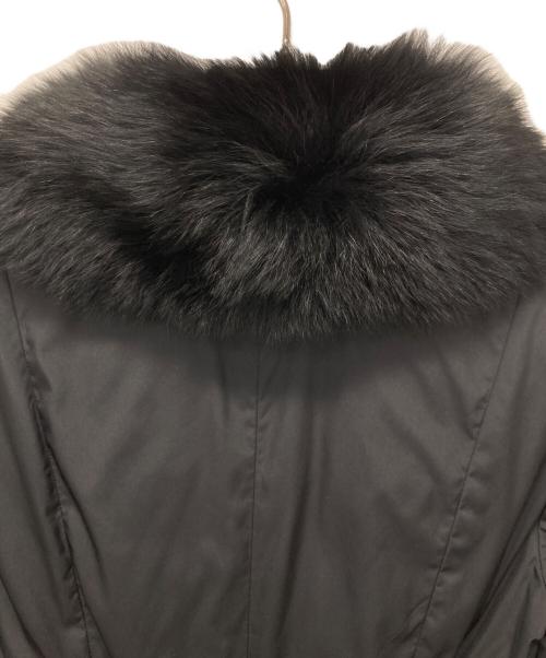 M'S GRACY（エムズグレイシー）M'S GRACY (エムズグレイシー) フォックスファーダウンコート ブラック サイズ:40の古着・服飾アイテム