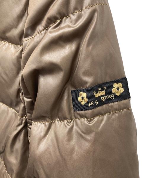 M'S GRACY（エムズグレイシー）M'S GRACY (エムズグレイシー) フォックスファーダウンコート ブラック サイズ:40の古着・服飾アイテム