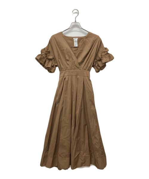 Sov.（ソブ）Sov. (ソブ) カシュクールワンピース ベージュ サイズ:36の古着・服飾アイテム
