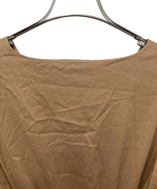 Sov.（ソブ）Sov. (ソブ) カシュクールワンピース ベージュ サイズ:36の古着・服飾アイテム