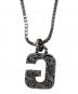 GUCCI (グッチ) アラベスク/イニシャルネックレス シルバー：23000円
