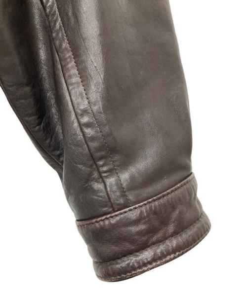 BANANA REPUBLIC（バナナリパブリック）BANANA REPUBLIC (バナナリパブリック) レザージャケット ブラウン サイズ:40の古着・服飾アイテム