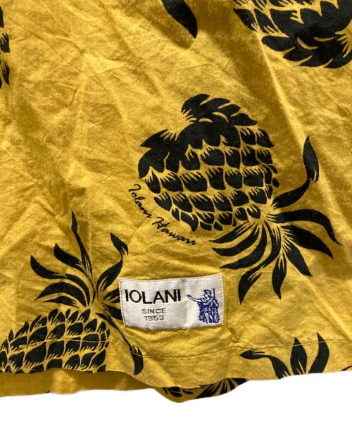 NEIGHBORHOOD（ネイバーフッド）NEIGHBORHOOD (ネイバーフッド) IOLANI (イオラニ) パイナップル柄アロハシャツ イエロー サイズ:Lの古着・服飾アイテム