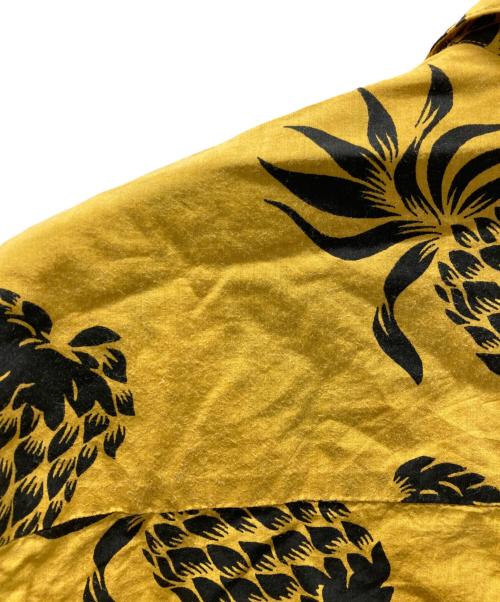 NEIGHBORHOOD（ネイバーフッド）NEIGHBORHOOD (ネイバーフッド) IOLANI (イオラニ) パイナップル柄アロハシャツ イエロー サイズ:Lの古着・服飾アイテム