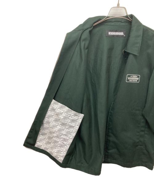 NEIGHBORHOOD（ネイバーフッド）NEIGHBORHOOD (ネイバーフッド) DRIZZLER/EC-JKT/ドリズラージャケット グリーン サイズ:Lの古着・服飾アイテム