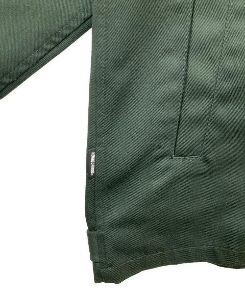 NEIGHBORHOOD（ネイバーフッド）NEIGHBORHOOD (ネイバーフッド) DRIZZLER/EC-JKT/ドリズラージャケット グリーン サイズ:Lの古着・服飾アイテム