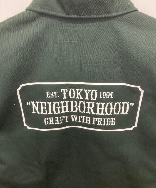NEIGHBORHOOD（ネイバーフッド）NEIGHBORHOOD (ネイバーフッド) DRIZZLER/EC-JKT/ドリズラージャケット グリーン サイズ:Lの古着・服飾アイテム