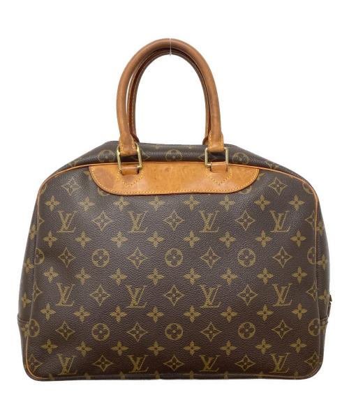 LOUIS VUITTON（ルイ ヴィトン）LOUIS VUITTON (ルイ ヴィトン) ドーヴィル(ボーリングヴァニティ)/ハンドバッグ ブラウンの古着・服飾アイテム