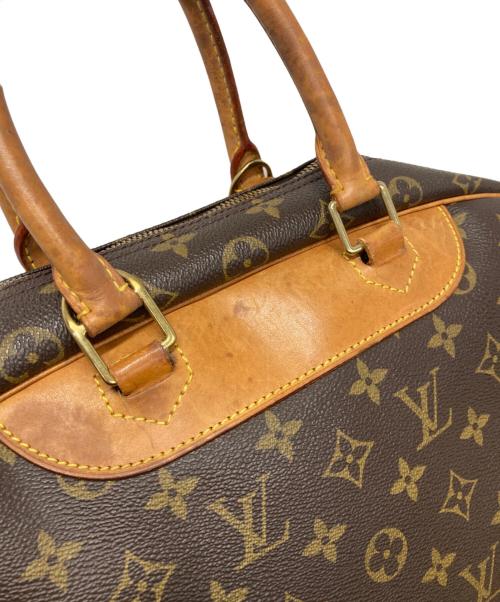 LOUIS VUITTON（ルイ ヴィトン）LOUIS VUITTON (ルイ ヴィトン) ドーヴィル(ボーリングヴァニティ)/ハンドバッグ ブラウンの古着・服飾アイテム