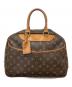 LOUIS VUITTON（ルイ ヴィトン）の古着「ドーヴィル(ボーリングヴァニティ)/ハンドバッグ」｜ブラウン