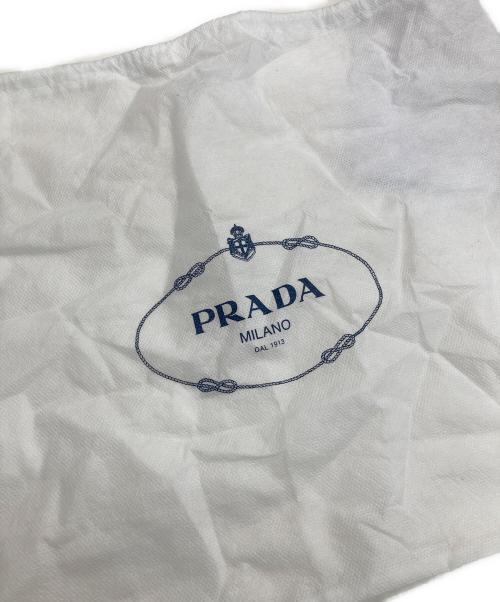 PRADA（プラダ）PRADA (プラダ) ナイロンショルダーバッグ ブラックの古着・服飾アイテム