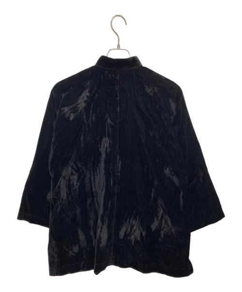 COMME des GARCONS COMME des GARCONS（コムデギャルソン コムデギャルソン）COMME des GARCONS COMME des GARCONS (コムデギャルソン コムデギャルソン) ベロアジャケット ブラック サイズ:Sの古着・服飾アイテム