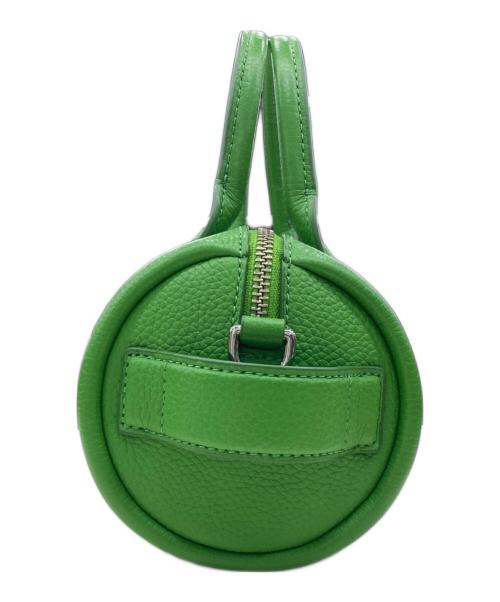 MARC JACOBS（マークジェイコブズ）MARC JACOBS (マークジェイコブズ) THEDUFFLLEレザーダッフルバッグ グリーンの古着・服飾アイテム