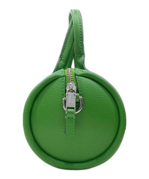 MARC JACOBS（マークジェイコブズ）MARC JACOBS (マークジェイコブズ) THEDUFFLLEレザーダッフルバッグ グリーンの古着・服飾アイテム