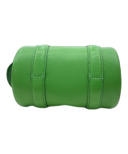 MARC JACOBS（マークジェイコブズ）MARC JACOBS (マークジェイコブズ) THEDUFFLLEレザーダッフルバッグ グリーンの古着・服飾アイテム