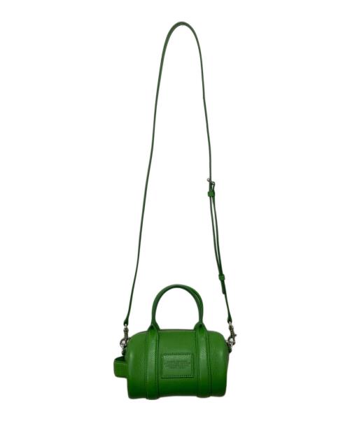 MARC JACOBS（マークジェイコブズ）MARC JACOBS (マークジェイコブズ) THEDUFFLLEレザーダッフルバッグ グリーンの古着・服飾アイテム