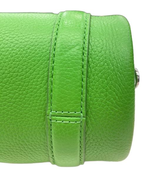 MARC JACOBS（マークジェイコブズ）MARC JACOBS (マークジェイコブズ) THEDUFFLLEレザーダッフルバッグ グリーンの古着・服飾アイテム