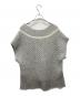 THREE DOTS (スリードッツ) モヘア混Vネックニットベスト グレー サイズ:Ｍ：8000円