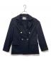 IENA（イエナ）の古着「T/Rツイル ダブルブレストジャケット」｜ネイビー