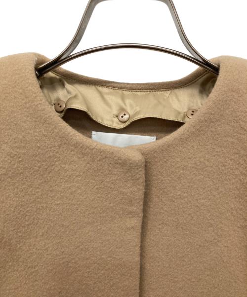 CELFORD（セルフォード）CELFORD (セルフォード) ケープ付ドレスコート ベージュ サイズ:36の古着・服飾アイテム