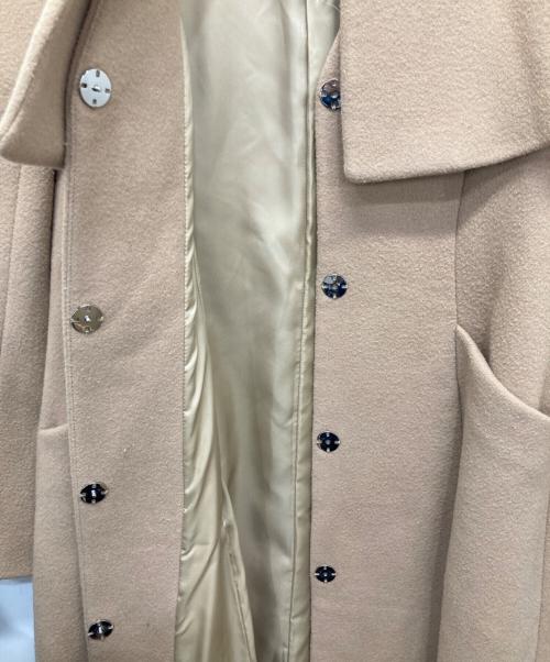 CELFORD（セルフォード）CELFORD (セルフォード) ケープ付ドレスコート ベージュ サイズ:36の古着・服飾アイテム