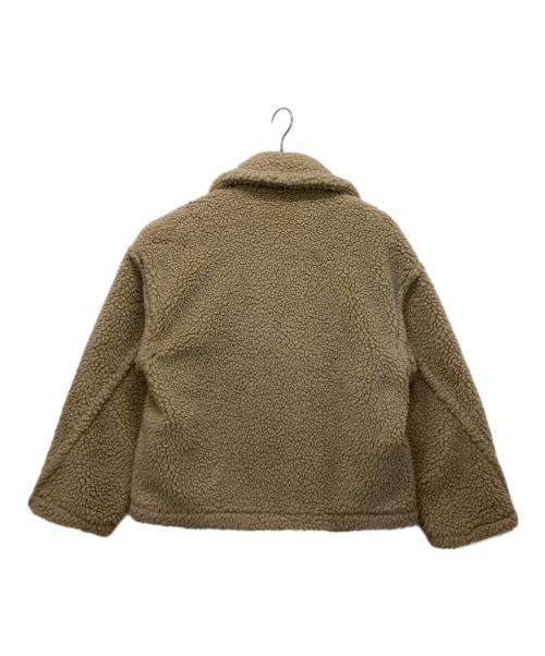 ADAWAS（アダワス）ADAWAS (アダワス) HPS別注ECO BOA JACKET/ボアジャケット ベージュ サイズ:Fの古着・服飾アイテム