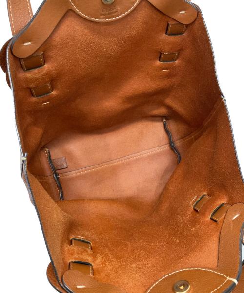 Chloe（クロエ）Chloe (クロエ) ダリル トートバッグ ブラウンの古着・服飾アイテム