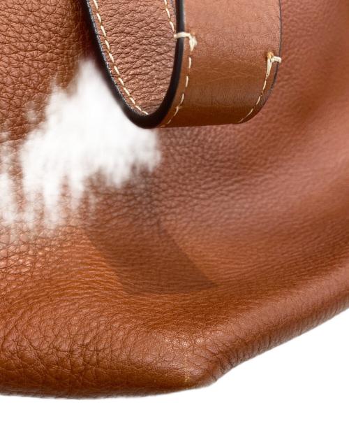 Chloe（クロエ）Chloe (クロエ) ダリル トートバッグ ブラウンの古着・服飾アイテム