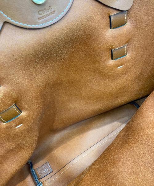 Chloe（クロエ）Chloe (クロエ) ダリル トートバッグ ブラウンの古着・服飾アイテム