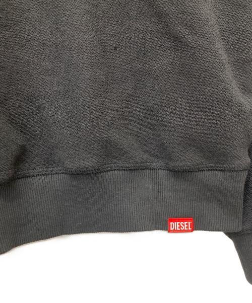 DIESEL（ディーゼル）DIESEL (ディーゼル) グラフィティープリントスウェット ブラック サイズ:Mの古着・服飾アイテム