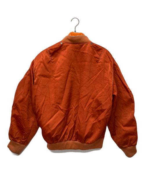 BONEVILLE（ボンネビル）BONEVILLE (ボンネビル) ライナー付フライトジャケット オレンジ サイズ:48の古着・服飾アイテム