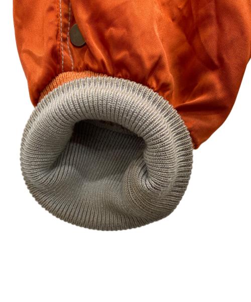 BONEVILLE（ボンネビル）BONEVILLE (ボンネビル) ライナー付フライトジャケット オレンジ サイズ:48の古着・服飾アイテム