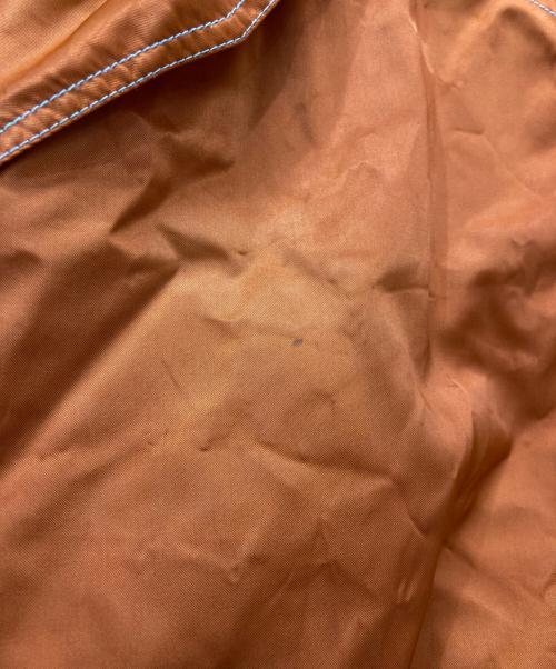 BONEVILLE（ボンネビル）BONEVILLE (ボンネビル) ライナー付フライトジャケット オレンジ サイズ:48の古着・服飾アイテム